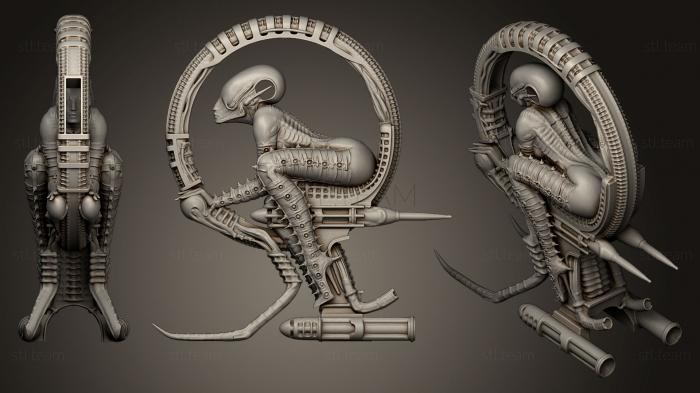 3D model Space jockey (STL)